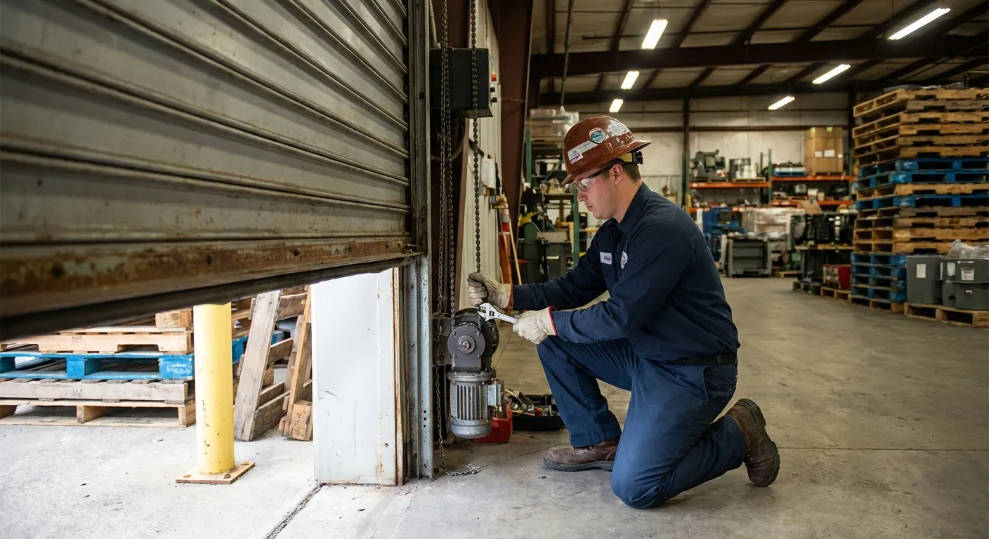 Commercial Garage Door Repair in Wilmington