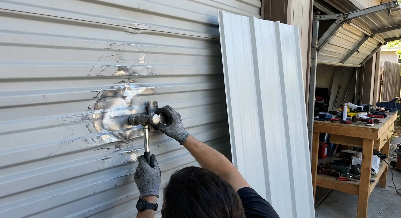 Garage Door Panel Replacement in Wilmington