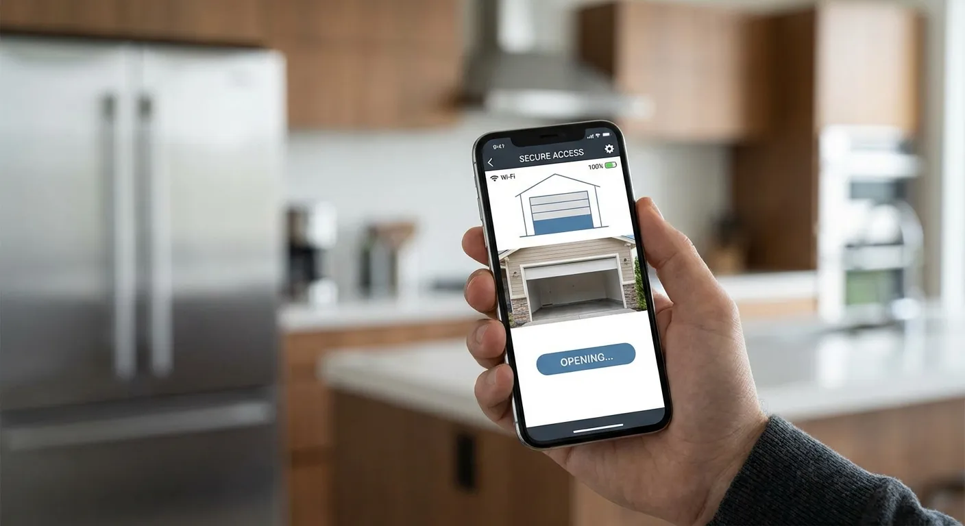 Smart WiFi Garage Door Opener in Wilmington